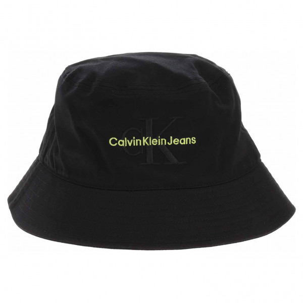 detail Calvin Klein dámský klobouk K60K6110290GX Black-Sharp Green